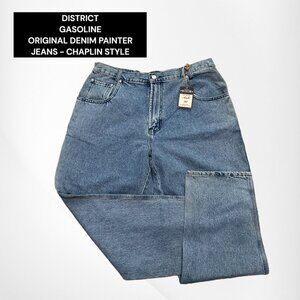 District Gasoline Painter Jeans NWT